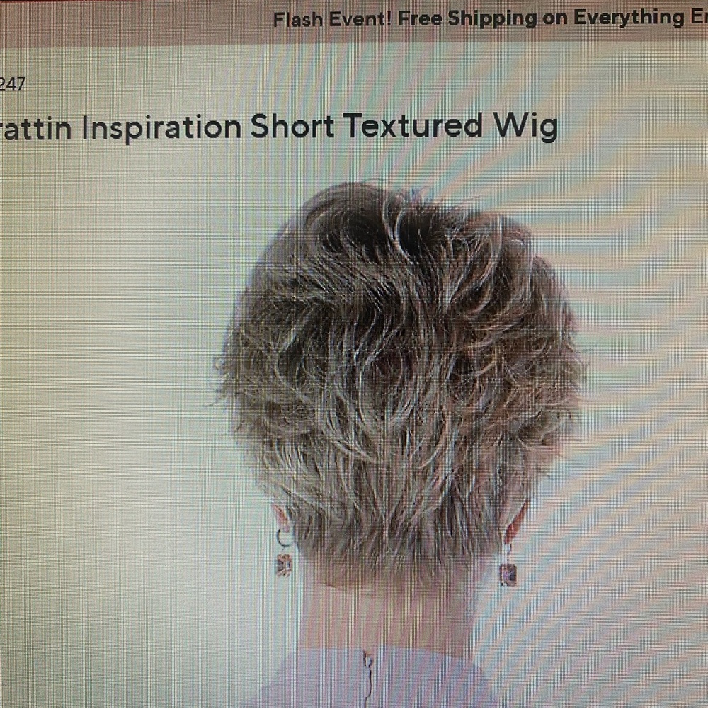 Tony Brattins Inspiration wig in platinum blonde. - Picture 11 of 12